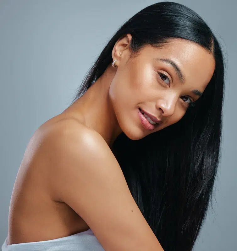 Photo of a woman with great skin after ADVATx® skin rejuvenation